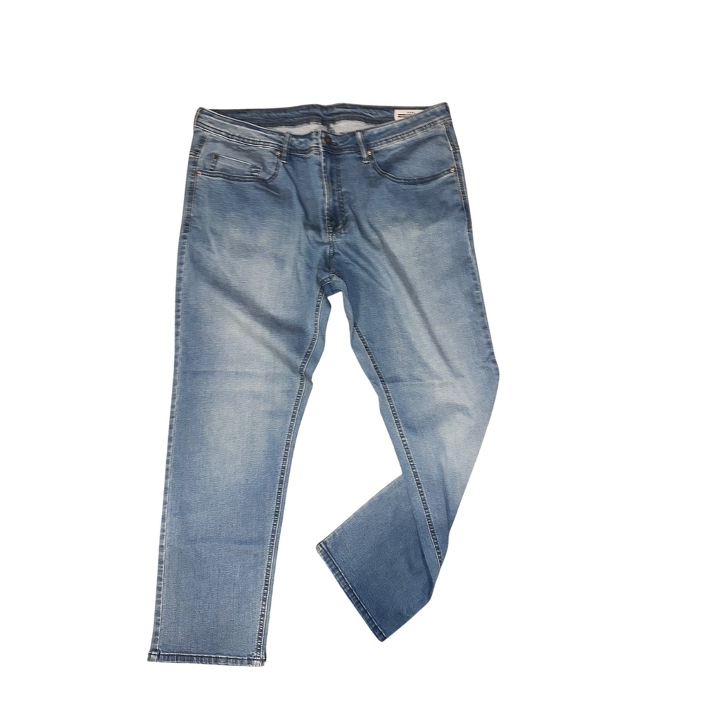 Buffalo David Bitton Axel Slim Stretch Jeans Mens 38x30 Medium Blue Wash New